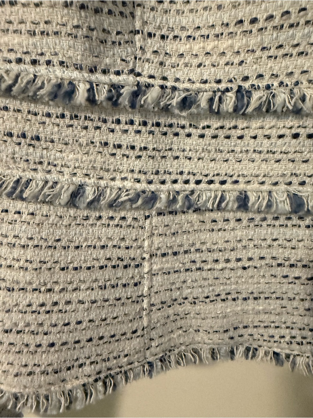 White House Black Market Bouclé Tweed Jacket – Size 10 - Picture 6 of 9